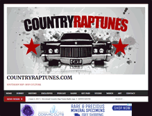 Tablet Screenshot of countryraptunes.com